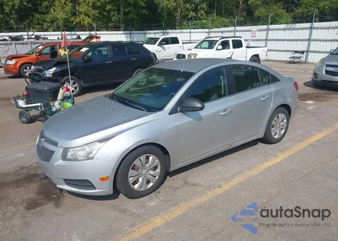 2012 Chevrolet Cruze Ls из США, поврежденный, VIN 1G1PC5SH1C7307977